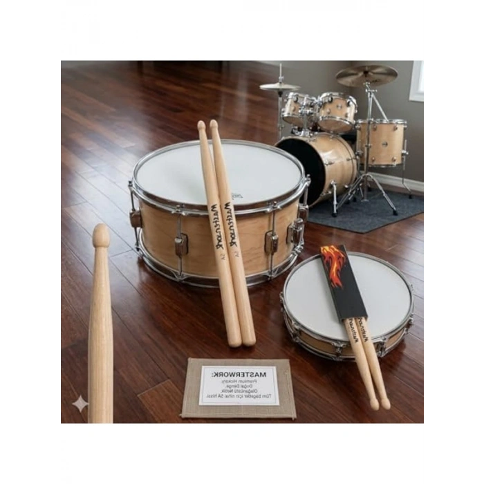 Premium Hickory Bateri Bageti, Olağanüstü Netlik ve Denge Sağlar