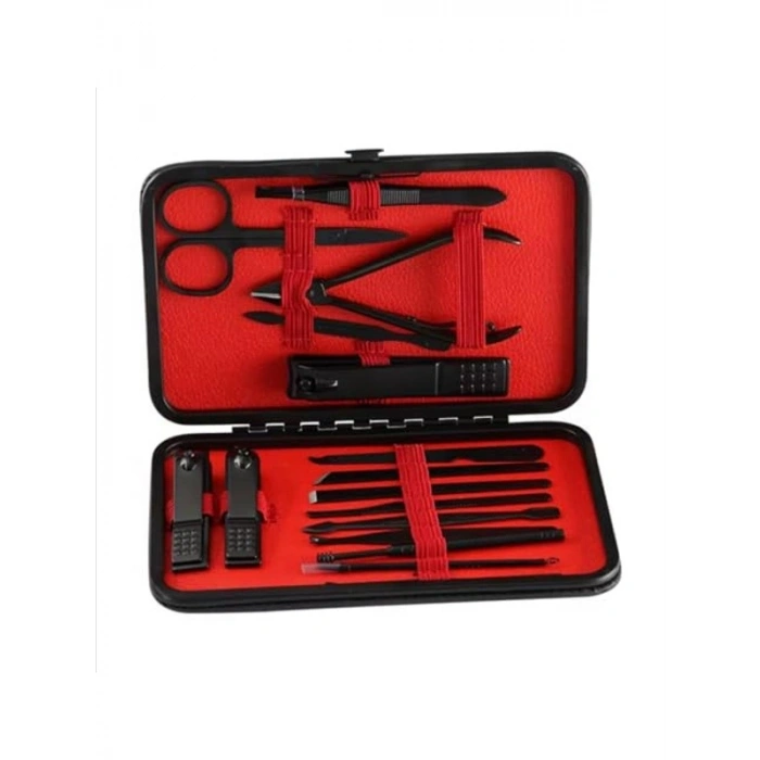 Premium Kalite Manikür Pedikür Seti, 7 Parça Kişisel Bakım