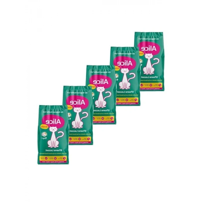 Premium Kedi Maması, 5 Adet 1 Kglık Paket
