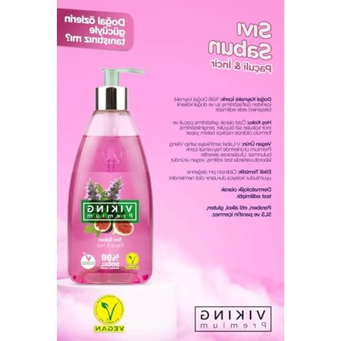 Premium Sıvı Sabun - Paçuli & İncir 500 ml
