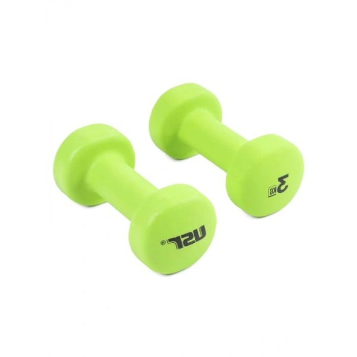 Pren Dambıl Seti - 3 Kiloluk Ağırlık, 2 Adet