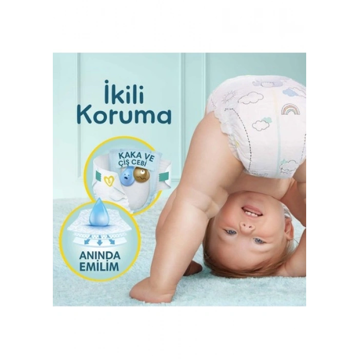 Prima PremiumCare Bebek Bezi Aylık Fırsat Paketi 5 Numara 108 Adet Bez