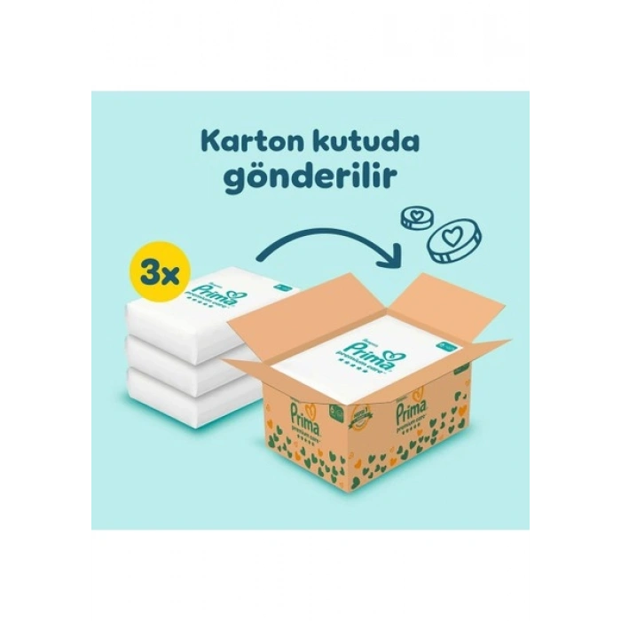 Prima PremiumCare Bebek Bezi Aylık Fırsat Paketi 6 Numara 93 Adet Bez