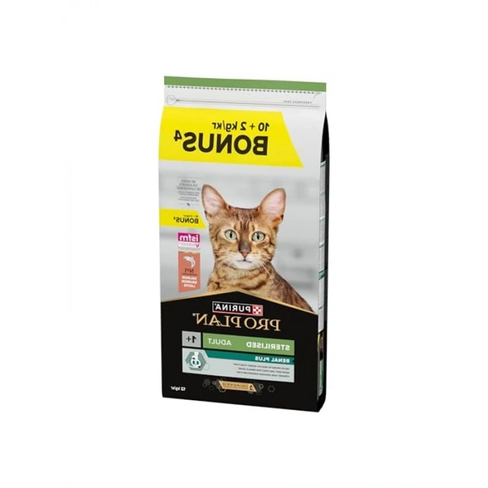 PRO PLAN Sterilised Somonlu Kuru Kedi Maması 10 kg +2 kg Hediye
