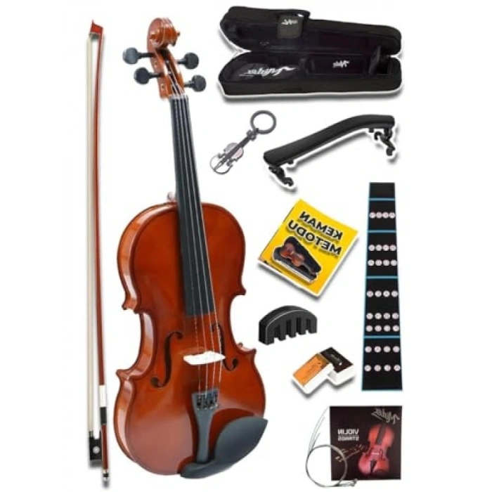Profesyonel 1/4 Çocuk Keman Seti - 6-8 Yaş İçin