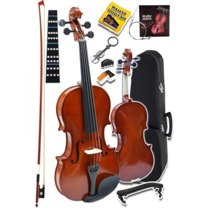 Profesyonel 1/4 Çocuk Keman Seti - 6-8 Yaş İçin