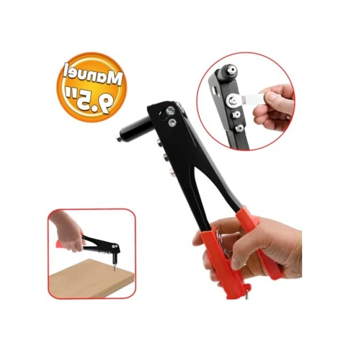 Profesyonel 24 cm Pop Çelik Perçin Tabancası