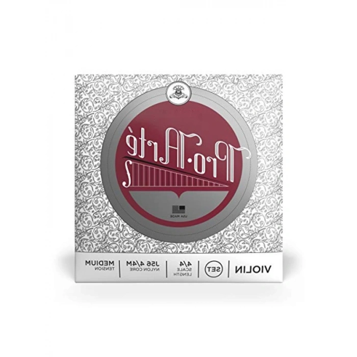 Profesyonel 4/4 Medium Perlon ve Aluminium Viyola Tel Seti