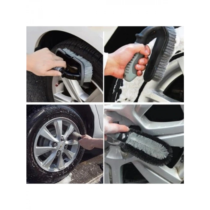 Profesyonel 9 Parça Araç Temizleme Seti, Lastik ve Jant Yıkama Araçları