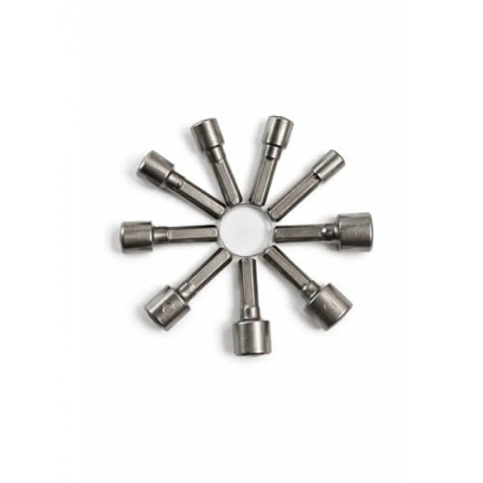 Profesyonel 9’lu Manyetik Somun Adaptör Seti