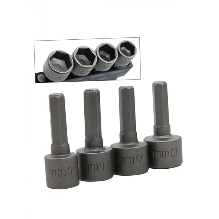 Profesyonel 9’lu Manyetik Somun Adaptör Seti