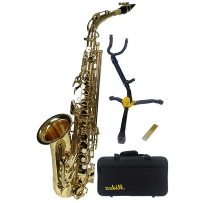 Profesyonel Alto Saksafon - Stand ve Aksesuar Dahil