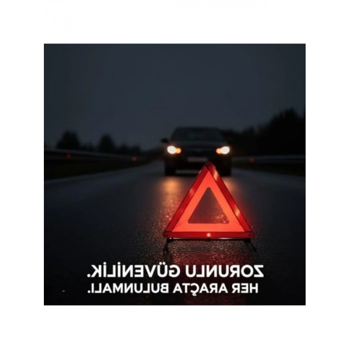 Profesyonel Araç Reflektörü - Katlanabilir ve Metal Ayaklı