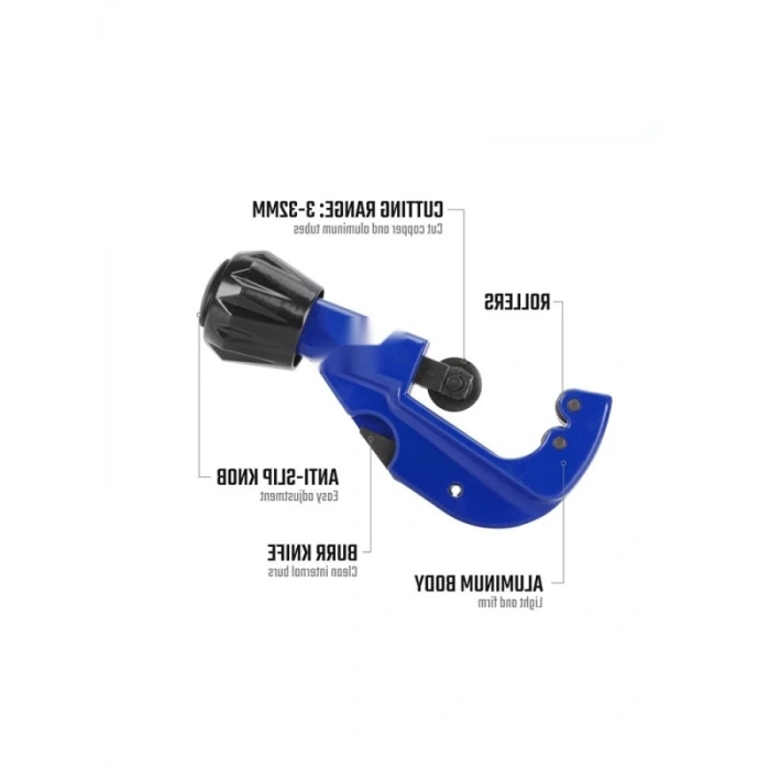 Profesyonel Bakır Boru Kesme Makası - 3-32 mm