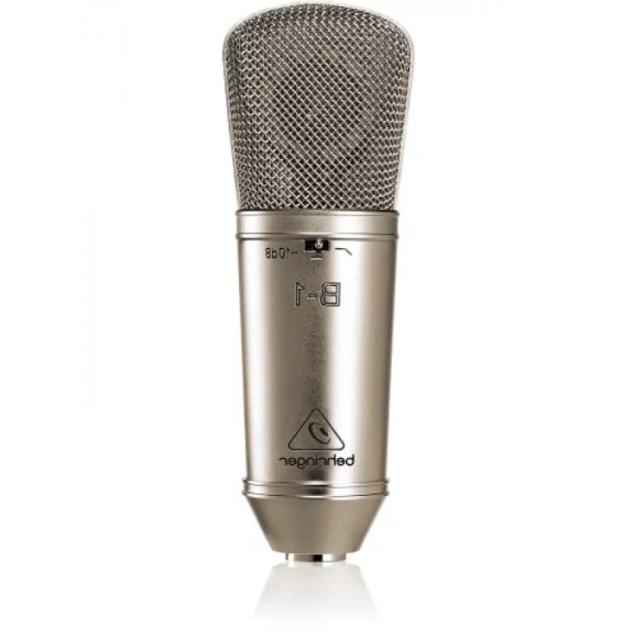 Profesyonel Büyük Diyafram Stüdyo Kondenser Mikrofon - Siyah