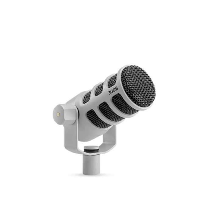 Profesyonel Dinamik Podcast Mikrofon, Beyaz Renk