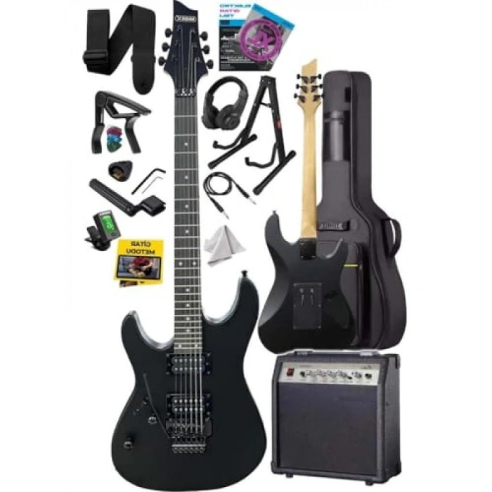 Profesyonel Elektro Gitar Seti 30 Watt Amfi ile