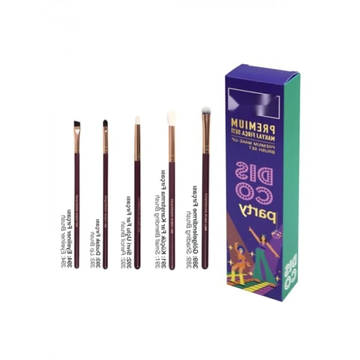 Profesyonel Göz Makyaj Fırça Seti - 01