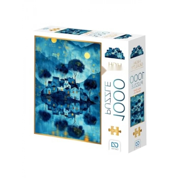 Profesyonel Hobi Puzzle, 1000 Parça, 2,2mm Kalınlık, 48x68cm