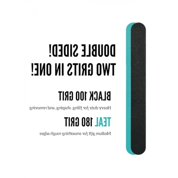 Profesyonel Kalite Çift Taraflı Tırnak Törpüsü (100/180 Grit)