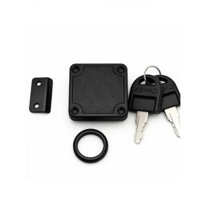 Profesyonel Kare Çekmece Kilidi - 2 Anahtarlı, Yüksek Kaliteli