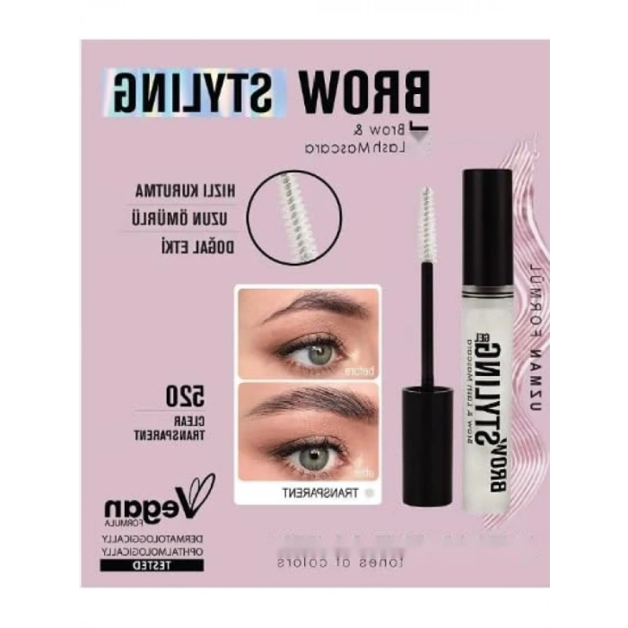 Profesyonel Kaş Şekillendirici Jel ve Kirpik Maskarası 6ml