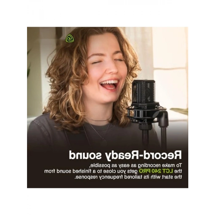 Profesyonel Kondenser Mikrofon - Siyah