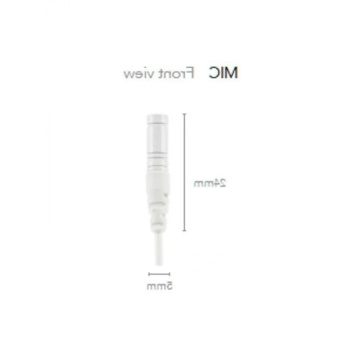 Profesyonel Lavalier Mikrofon, 3.5 mm Jak ile Uyumlu