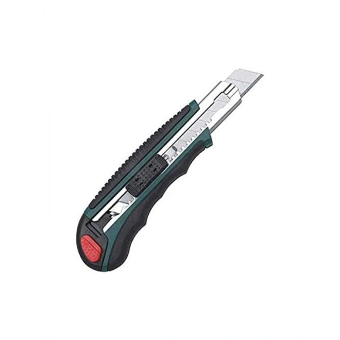 Profesyonel Maket Bıçağı, 100 x 18 Mm Kesim Kapasitesi, Siyah Renk