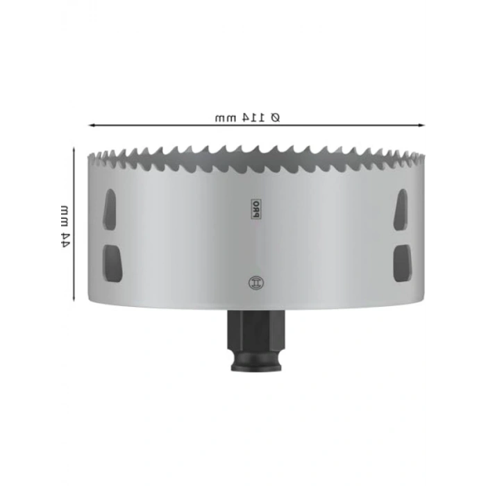 Profesyonel Multi Material Delik Açma Testeresi - Ø 114 mm