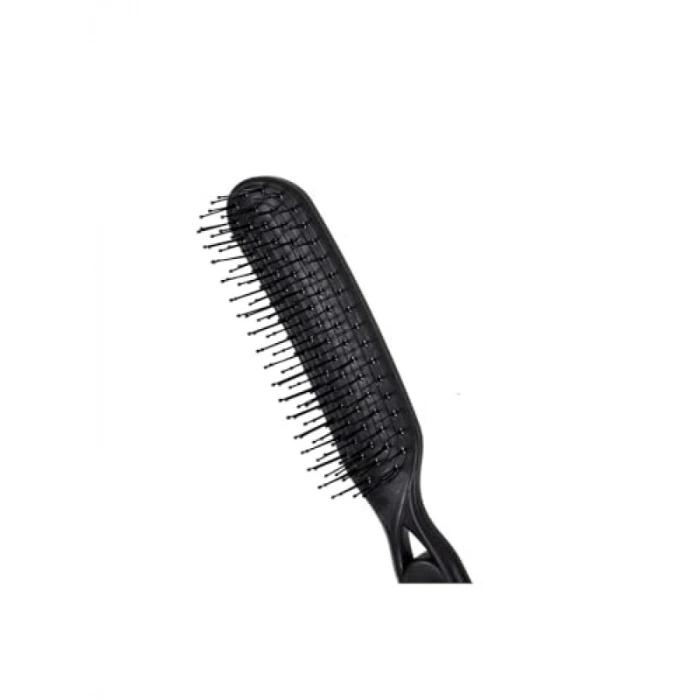 Profesyonel Saç Açma ve Tarama Fırçası, Siyah - 45