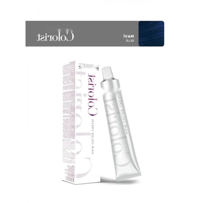 Profesyonel Saç Boyası - 60 ml - Mavi