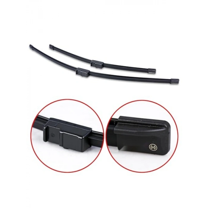 Profesyonel Silecek Seti Citroen C5 ve Ford C-Max için [600/475 mm]