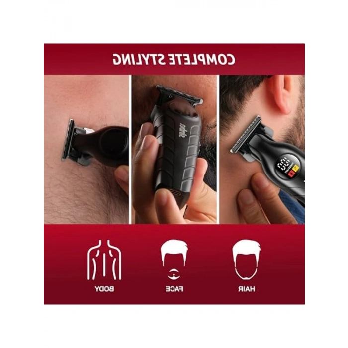 Profesyonel Tıraş Makinesi, Kablosuz ve LED Ekranlı