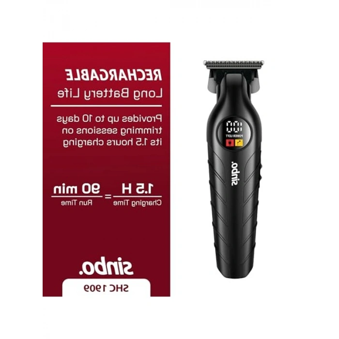 Profesyonel Tıraş Makinesi, Kablosuz ve LED Ekranlı