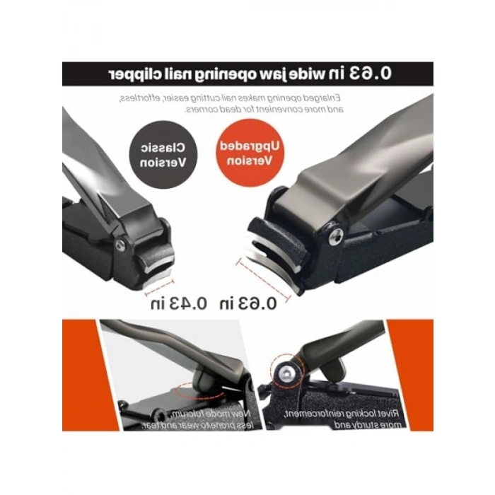 Profesyonel Tırnak Makası Seti - Kalın Tırnaklar İçin