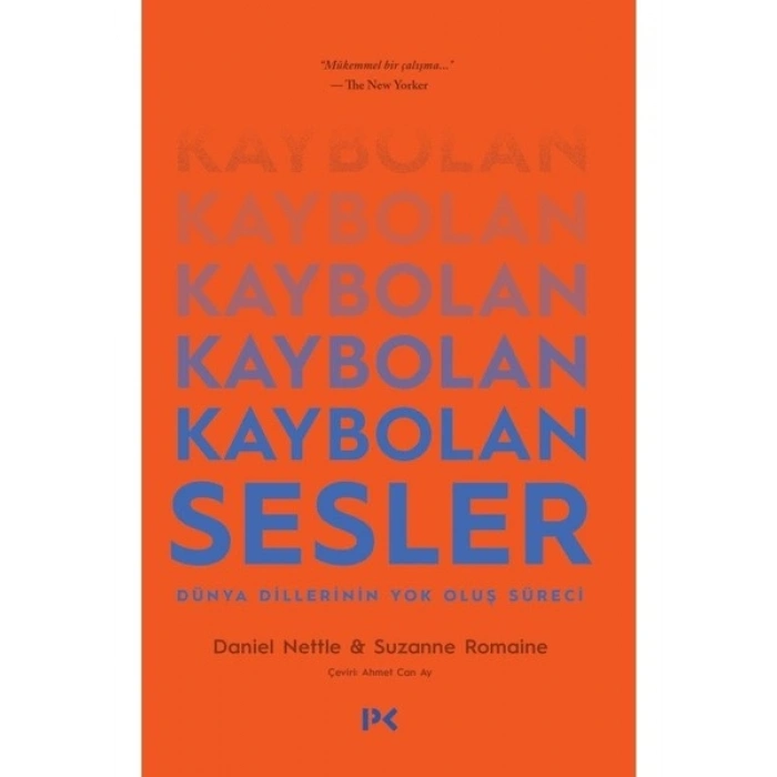 Profil Kitap Kaybolan Sesler - Dünya Dillerinin Yok Oluş Süreci - Daniel Nettle