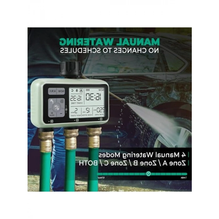 Programlanabilir Su Zamanlayıcı, Bahçe ve Havuz İçin Akıllı Çözüm