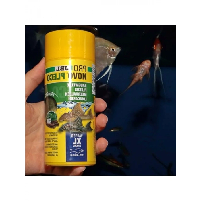 PRONOVO PLECO WAFER, Balık Yemi, Boyut XL, 250 ml