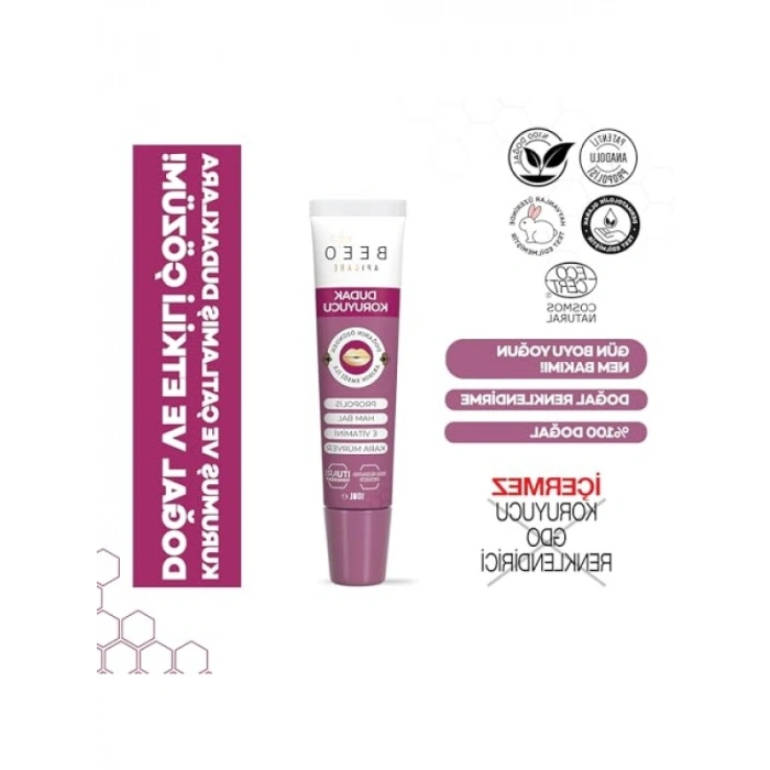 Propolisli Kara Mürverli Dudak Koruyucu - 10 ml