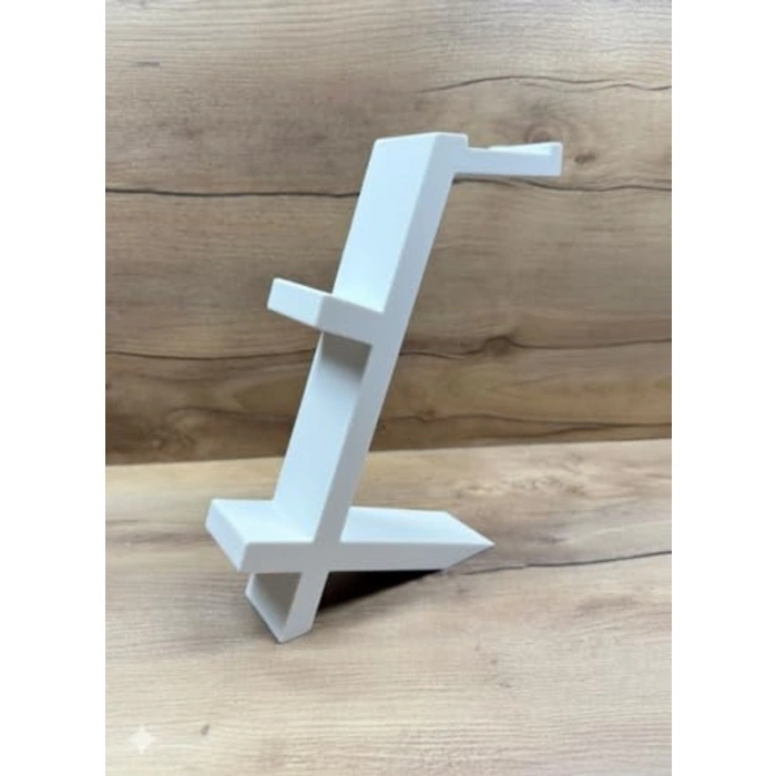 PS5 Oyun Kolu ve Kulaklık Dikey Standı, Beyaz Renk