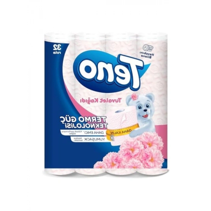 Pudra Kokulu Parfümlü Tuvalet Kağıdı 32 Adet