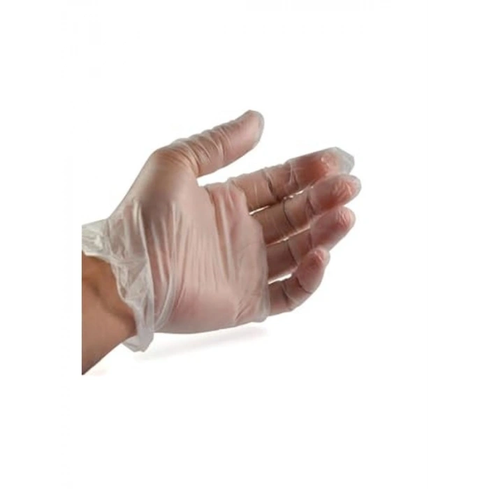 Pudrasız Vinil Eldiven, Medium Beden, 100lü Paket