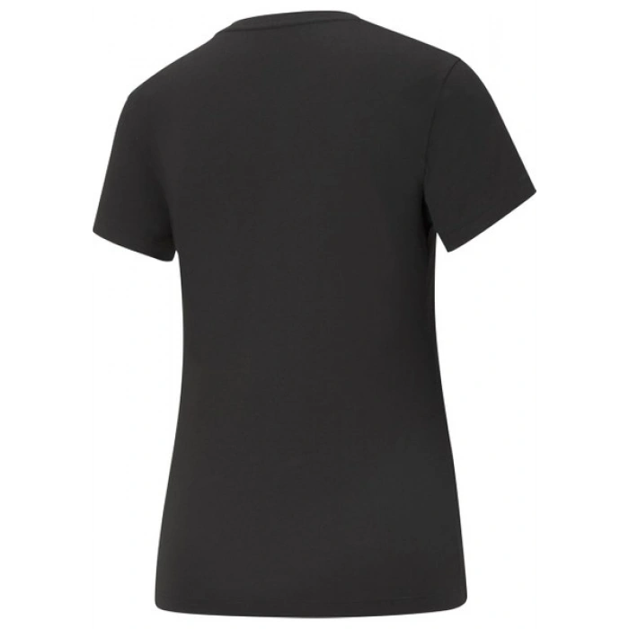 Puma ESS Logo Tee Siyah Kadın Kısa Kol T-Shirt