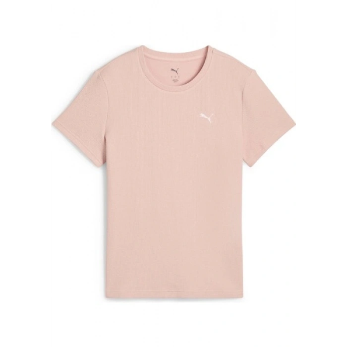 Puma HER Tee Pudra Kadın Kısa Kol T-Shirt