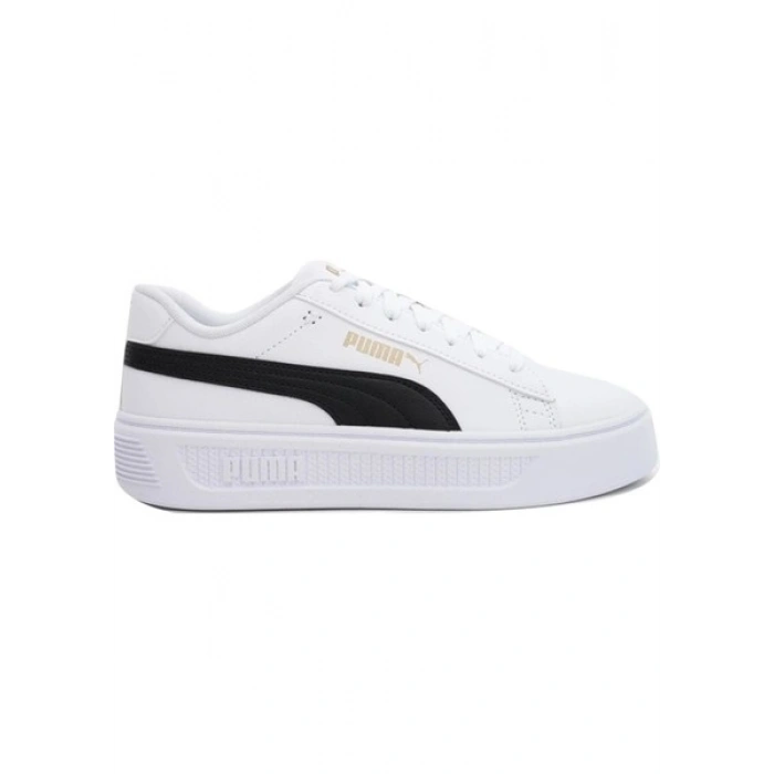 Puma Smash Platform v3 Beyaz Kadın Sneaker
