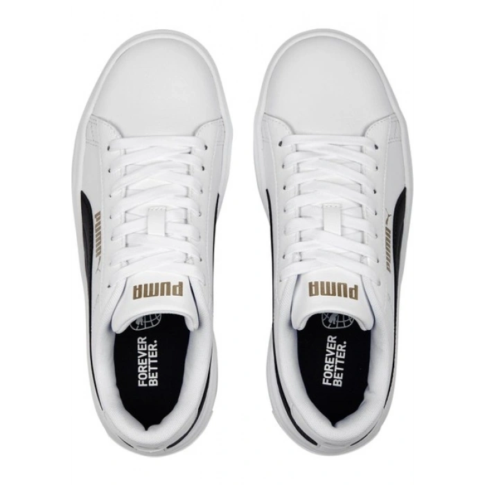 Puma Smash Platform v3 Beyaz Kadın Sneaker