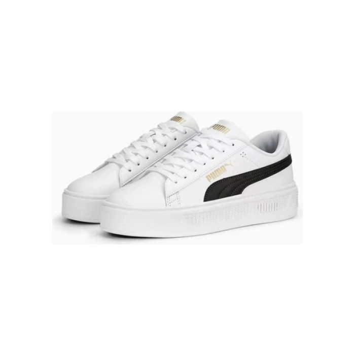 Puma Smash Platform v3 Beyaz Kadın Sneaker