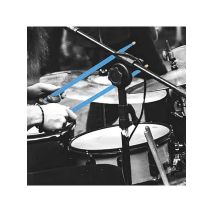 Pürüzsüz Yüzeye Sahip Mavi Davul Bageti