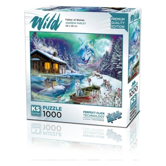 Puzzle 1000 Father Of Wolves